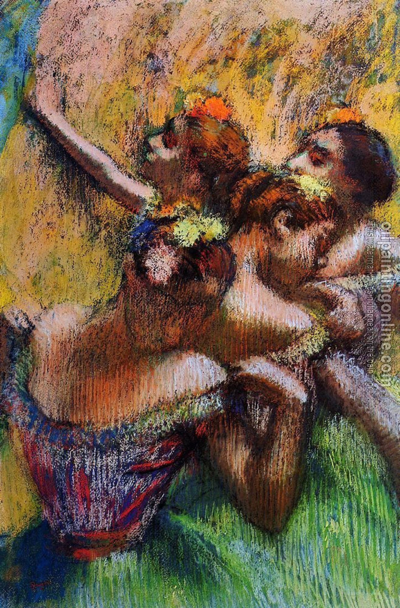 Degas, Edgar - Four Dancers